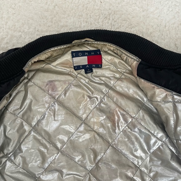 RARE Tommy Jeans 90s Insulated Bomber Jacket - Picture 7 of 9